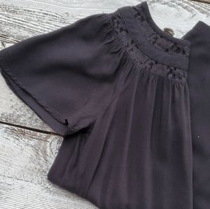 Black tunic dress